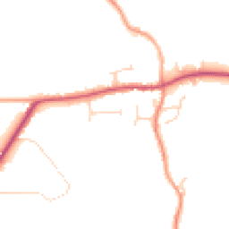 Daytime road noise heatmap for CO7 7NU