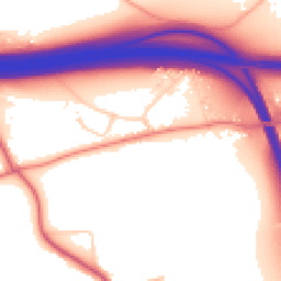 Daytime road noise heatmap for CO7 7UH