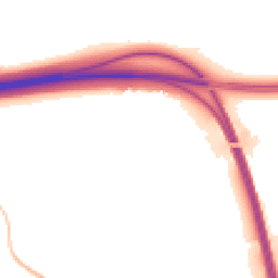 Night-time road noise heatmap for CO7 7UQ