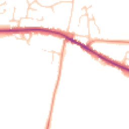 Daytime road noise heatmap for CO7 7XL