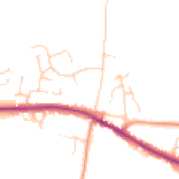 Daytime road noise heatmap for CO7 7YB
