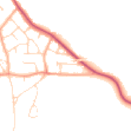Daytime road noise heatmap for CO7 8AF