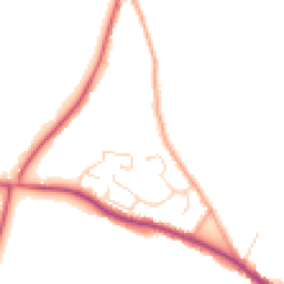 Daytime road noise heatmap for CO7 8FB