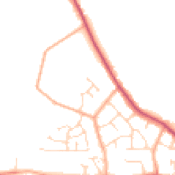 Daytime road noise heatmap for CO7 8GP