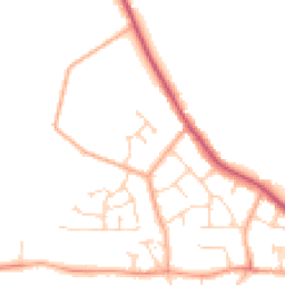 Daytime road noise heatmap for CO7 8GR