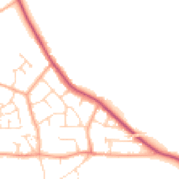 Daytime road noise heatmap for CO7 8GU