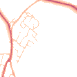 Daytime road noise heatmap for CO7 9EW