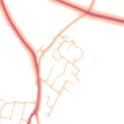Daytime road noise heatmap for CO7 9JB