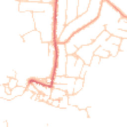 Daytime road noise heatmap for CO7 9ND