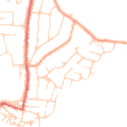 Daytime road noise heatmap for CO7 9NJ