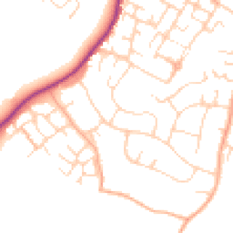Daytime road noise heatmap for CO9 1AR