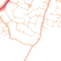Daytime road noise heatmap for CO9 1AW