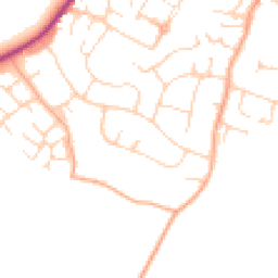 Daytime road noise heatmap for CO9 1BH