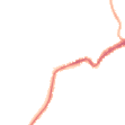 Night-time road noise heatmap for CO9 1GD