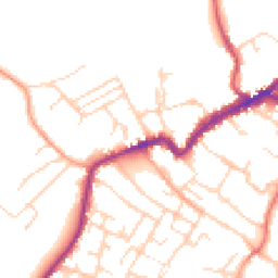 Daytime road noise heatmap for CO9 1GZ
