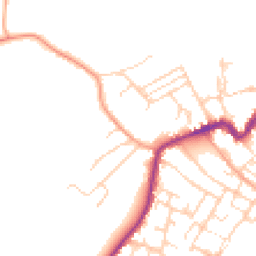 Daytime road noise heatmap for CO9 1JP