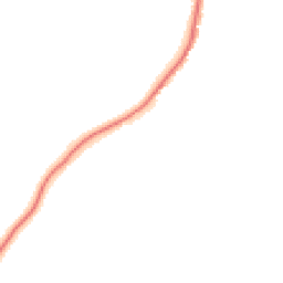 Night-time road noise heatmap for CO9 1LT