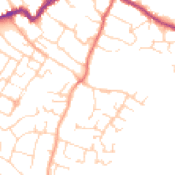 Daytime road noise heatmap for CO9 1NX