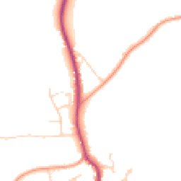Daytime road noise heatmap for CO9 1PQ
