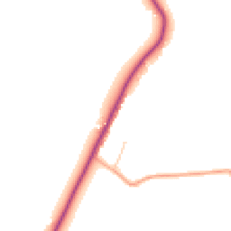 Daytime road noise heatmap for CO9 1PR