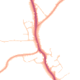 Daytime road noise heatmap for CO9 1SU