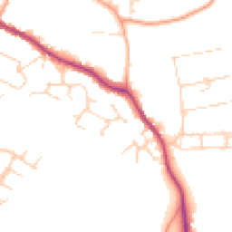 Daytime road noise heatmap for CO9 2HW