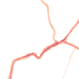 Night-time road noise heatmap for CO9 2PQ