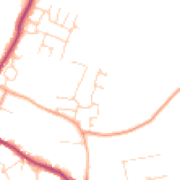 Daytime road noise heatmap for CO9 2TT