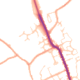Daytime road noise heatmap for CO9 3PD