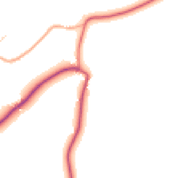 Daytime road noise heatmap for CO9 4AD