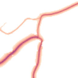 Daytime road noise heatmap for CO9 4AF