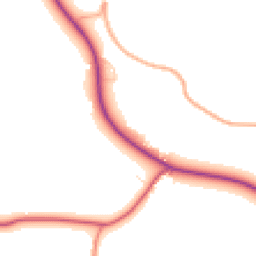 Daytime road noise heatmap for CO9 4BB