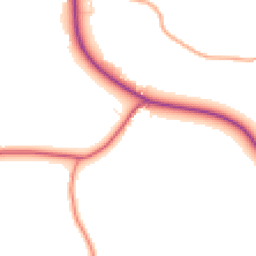 Daytime road noise heatmap for CO9 4BE
