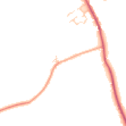 Daytime road noise heatmap for CO9 4HB