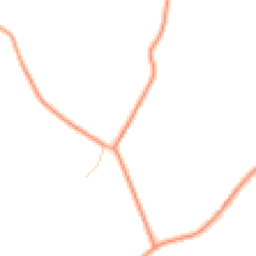 Daytime road noise heatmap for CO9 4JS