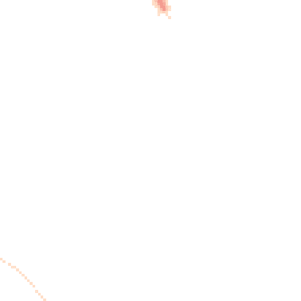 Night-time road noise heatmap for CR0 0BY