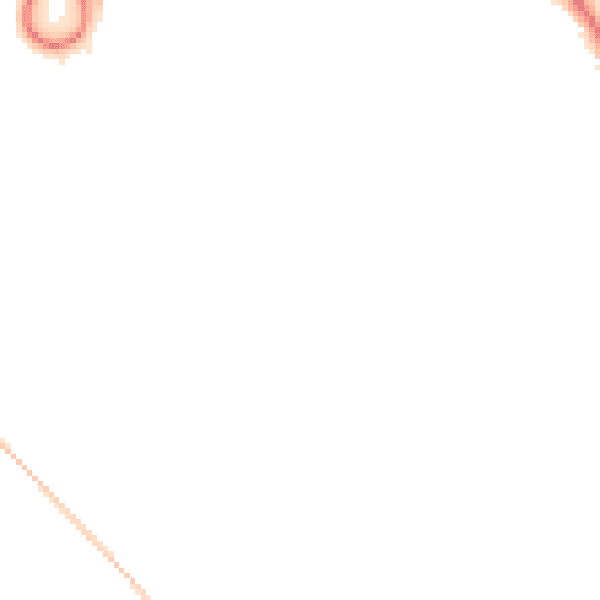 Night-time road noise heatmap for CR0 0JL
