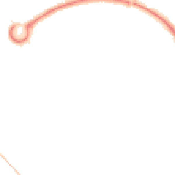 Night-time road noise heatmap for CR0 0ND