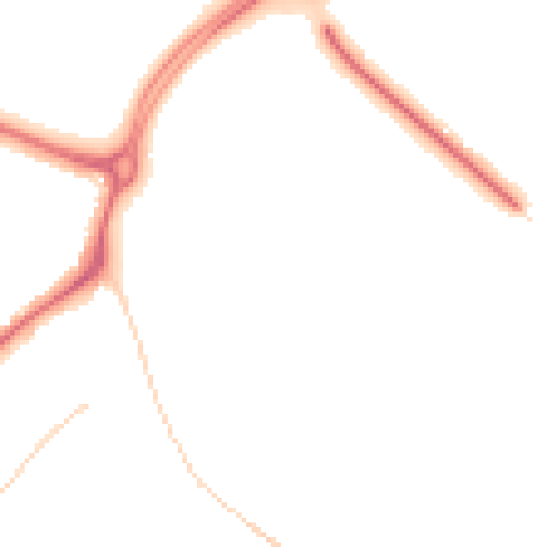 Night-time road noise heatmap for CR0 9BE