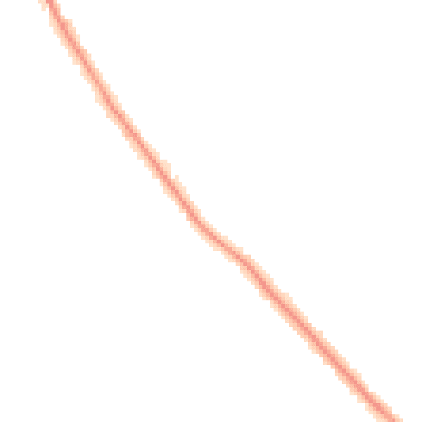 Night-time road noise heatmap for CR2 0AN