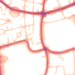 Daytime road noise heatmap for CR2 6FP