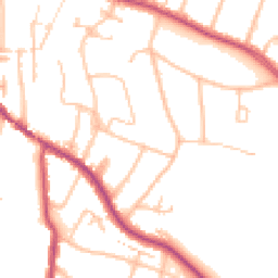 Daytime road noise heatmap for CR2 7AP