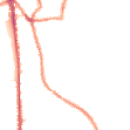 Night-time road noise heatmap for CR2 7DS