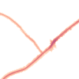 Night-time road noise heatmap for CR2 8DZ