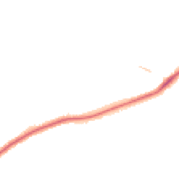 Night-time road noise heatmap for CR2 8HX