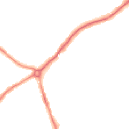 Night-time road noise heatmap for CR2 8RA