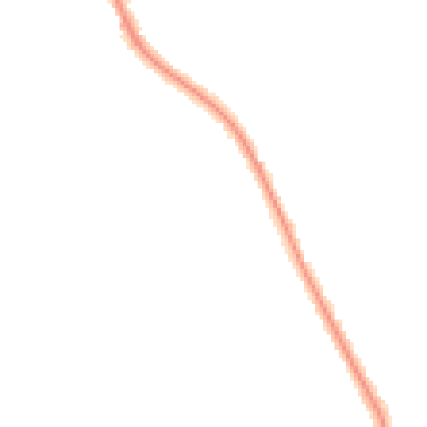 Night-time road noise heatmap for CR2 9EN