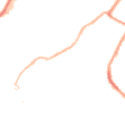 Night-time road noise heatmap for CR4 1BA