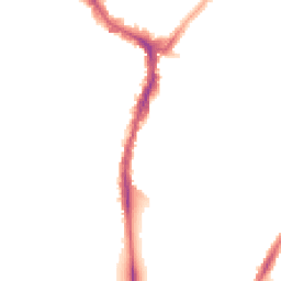 Night-time road noise heatmap for CR4 2FE