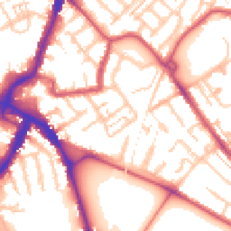 Daytime road noise heatmap for CR4 2LB